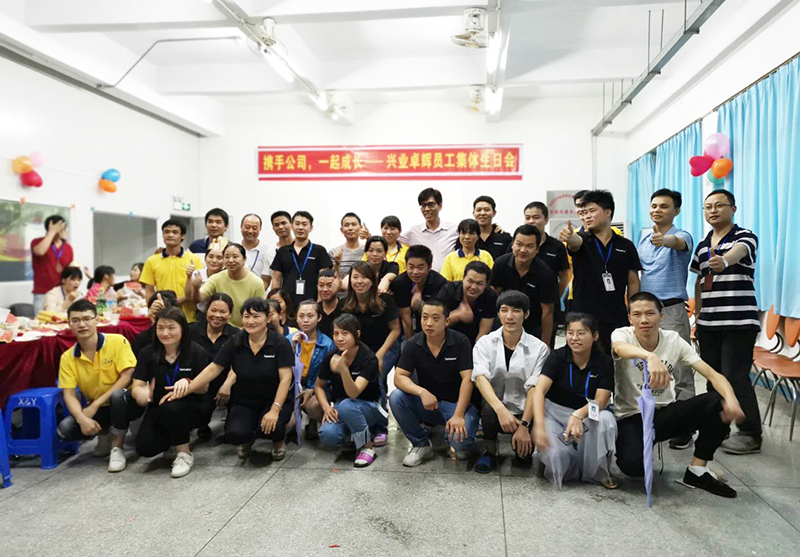 携手公司，一起成长~ mk体育集体生日会