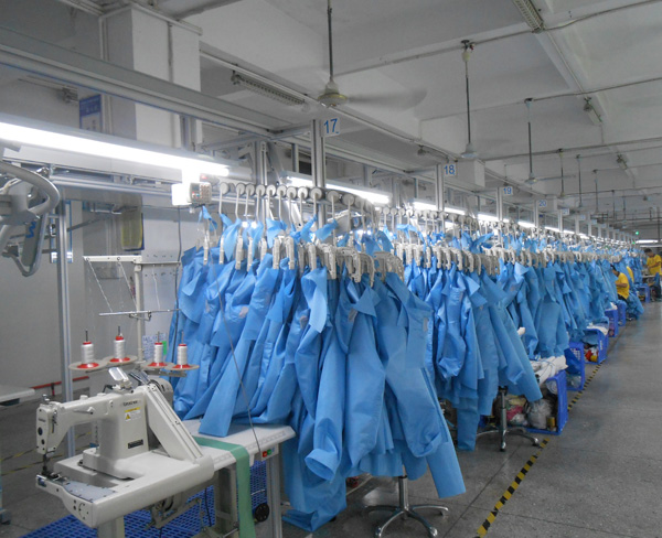 自动化衣服生产吊挂系统