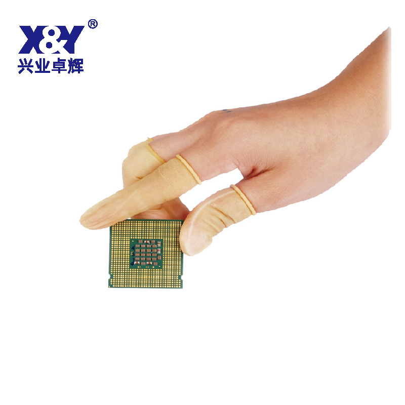 透明米黄手指套(T64)